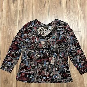 Chico’s traveler blouse